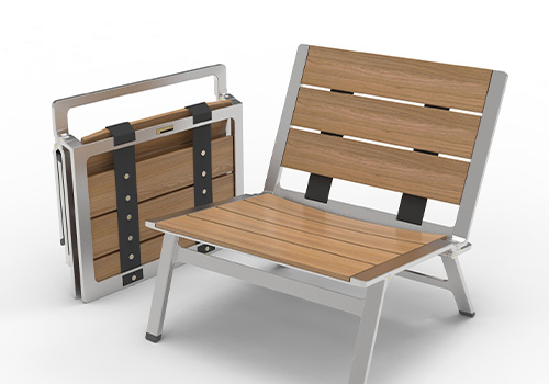 Design Awards Winner - Furniture Smith - Decker Folding Yacht Chair