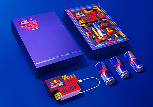 Design Awards Winner - FU SHENG ZHI-ZUO STUDIO - Red Bull Bar Block Brand Kit Design