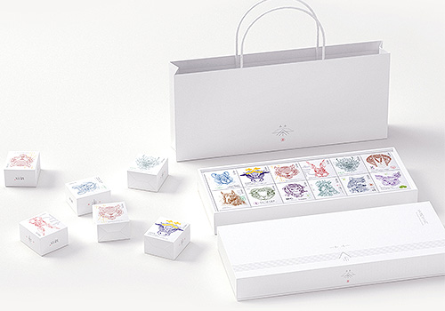 Design Awards Winner - Sichuan Zhimeihuo Qilin Culture Communication Co. , Ltd. - Zodiac-pattered Tea Gift Box