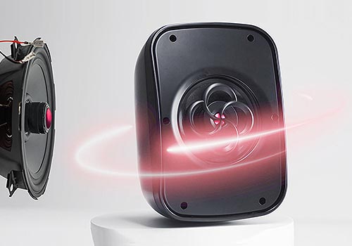 Design Awards Winner - Anaccord Electronic Technology - RUBY XSpira IPX66 Waterproof  Wall Mount Coaxial Speakers