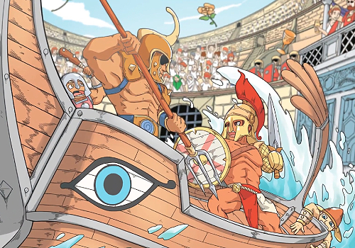 Design Awards Winner - Team Work International Industrial Co. Ltd. - Rome Gladiators (Board game)