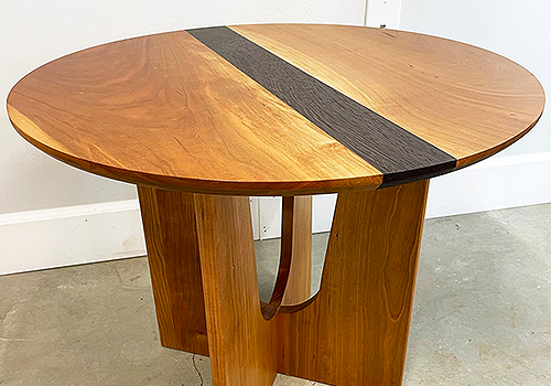 Design Awards Winner - Smith Farms - Black Cherry and Wenge Side Table