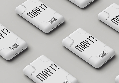 Design Awards Winner - Xi’an International Studies University - 'MAY I?' Condom Packaging