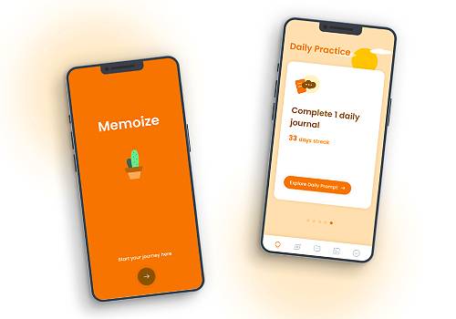 Design Awards Winner - Memoize AI - Memoize AI-driven mental therapy app
