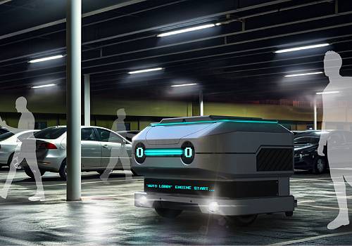 Design Awards Winner - Hannam University - 'Auto Lobby' - Intelligent Autonomous Parking Robot