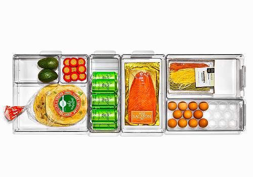 Design Awards Winner - Smart Design -  8 Piece Refrigerator Organization Set