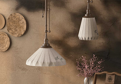 Design Awards Winner - Chaoyang University of Technology - Shine & Dine - Oriental Pendant Light x Asian dish Cover