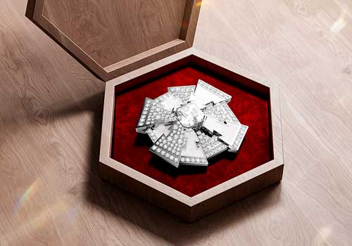 Design Awards Winner - Zhanmei Jewelry (Shanghai) Co., Ltd. - Dovetail Brooch