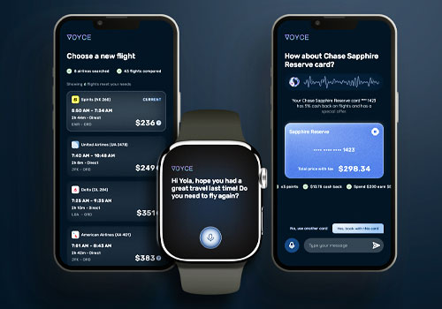 Design Awards Winner - Ye Tian - Voyce – Democratizing AI Agent for Smarter Flight Booking