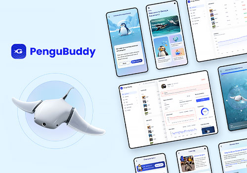 Design Awards Winner - HERE Design Studio - PenguBuddy