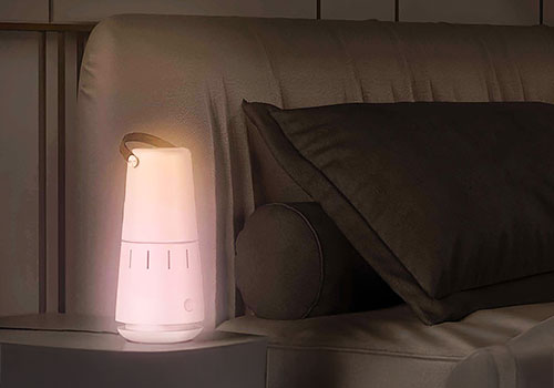 Design Awards Winner - CozyLumen Qianmu Yang, Ziwen Zeng -  CozyLumen: Smart Sleep Clock Lamp