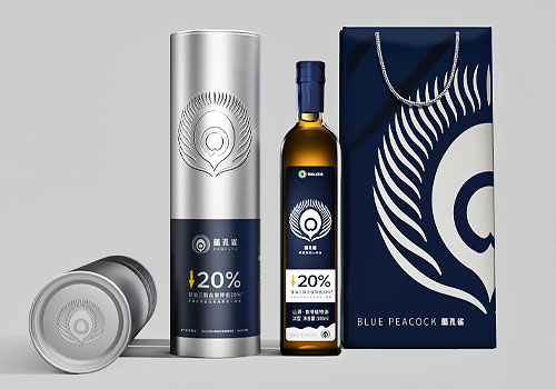 Design Awards Winner - Guangzhou Shenglan Food Co., Ltd. - Blue Peacock Camellia Oil