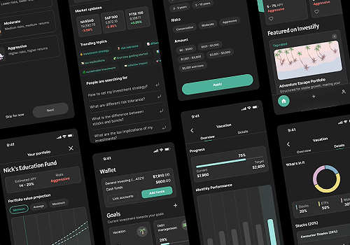 Design Awards Winner - Serena Yingchia Liu, Victor Zhaowei Wang - Investify.ai