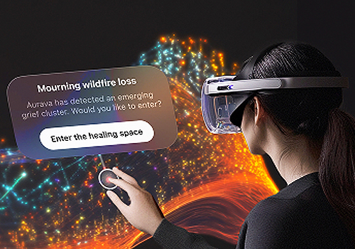 Design Awards Winner - Zhixian Xu - Aurava: The Future of Collective Grief Healing