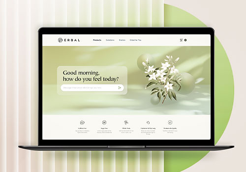 Design Awards Winner - Erbal - Erbal AI:  Personalized Wellness E-commerce Solutions