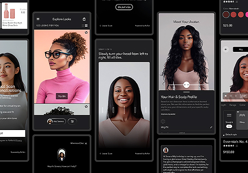 Design Awards Winner - Vizzacco Design - Parfait: Future of Wig Shopping