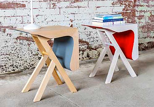 Design Awards Winner - unPoised Architecture INC - Drape Stool