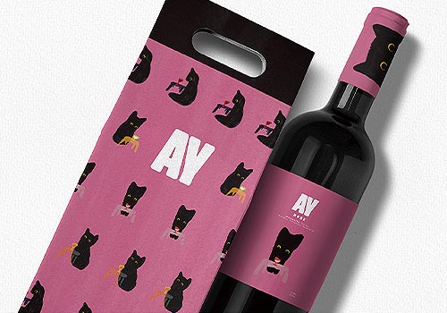 Design Awards Winner - Ming Cheng - Wine Packaging Design: AY