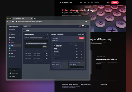 Design Awards Winner - Yan Wang - Institutional Multi-chain Crypto Asset Staking & Reporting