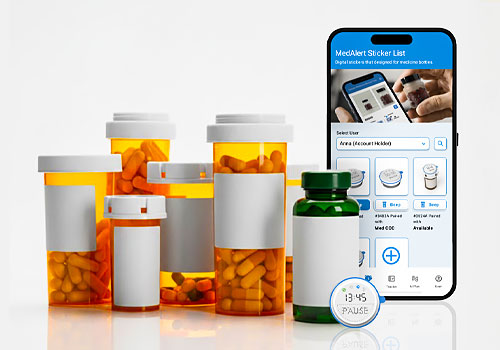 Design Awards Winner - Puyi Liu - MedAlert Sticker Reminder System