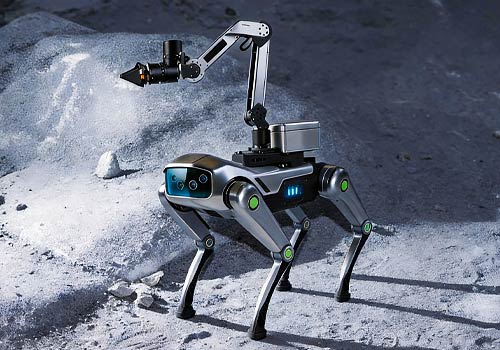 Design Awards Winner - Deepvein Mining - Geological Mapping and Sampling Quadruped Robot