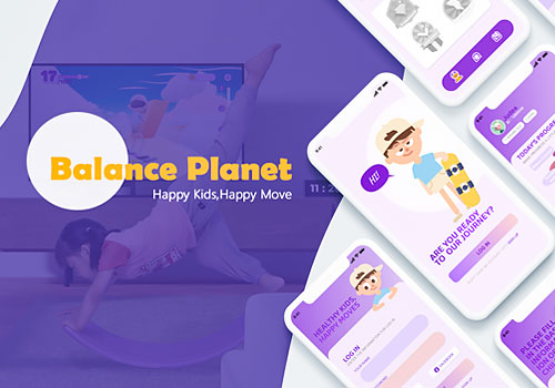 Design Awards Winner - Zidi Yu,Xin Sun,Yilan Hong - Balance Planet: Children’s Vestibular Training Game System