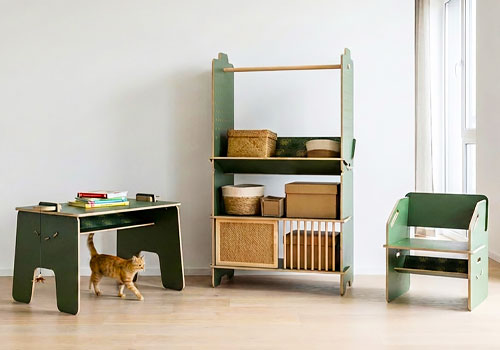 Design Awards Winner - Tsinghua University - CANEST: Bio-based Nomadic Furniture System