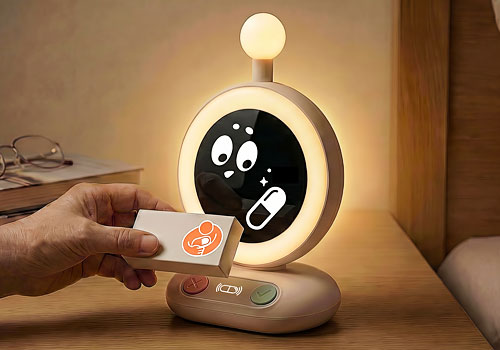 Design Awards Winner - Tsinghua University - LUMI — Ambient Care Lamp for Aging in Place