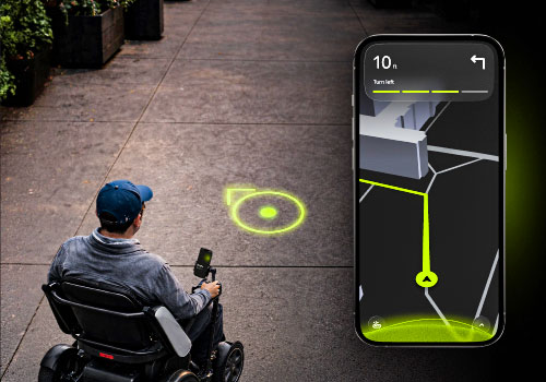 Design Awards Winner - Siyuan Teng, Zejun Wu, Yiran Zheng - Wayix: AI-powered navigation system for wheelchair users