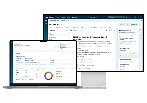 Design Awards Winner - ServiceNow, Inc. - Article Optimization