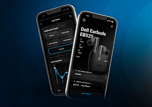 Design Awards Winner - Dell Technologies - Dell Audio Mobile App