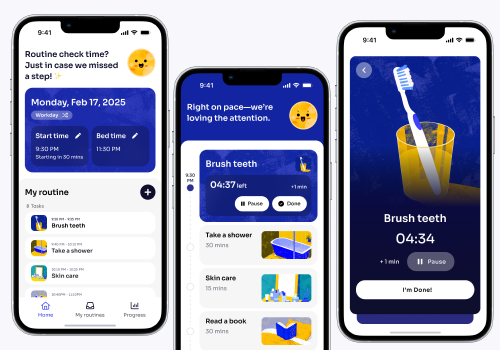 Design Awards Winner - Yi Cui, Yuan Wu,  Xiaochen Shi - Moonu - Turning bedtime delays into steady progress for ADHD