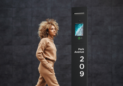 Design Awards Winner - BAS-IP - OBELISK - AI Home Entrance and Security System