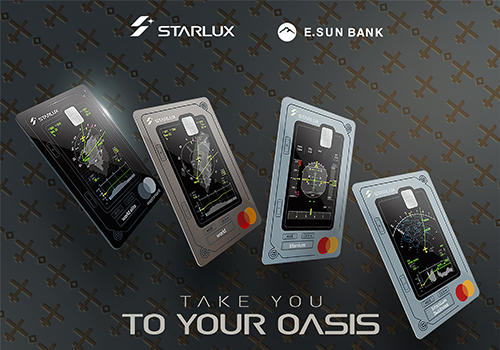 Design Awards Winner - DAIKIDO IDEA COLLECTIVE - TAKE YOU TO YOUR OASIS - Co-branded Credit Card