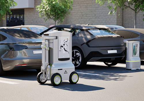 Design Awards Winner - ArtCenter College of Design - Linki Autonomous EV Charging System