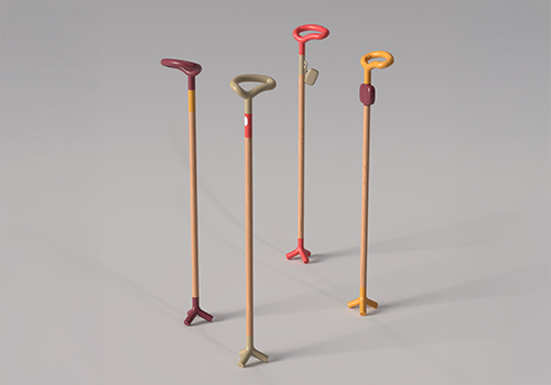 Design Awards Winner - Thanat Somwong - Ease: A Cognitively Accessible Walking Aid for People Living