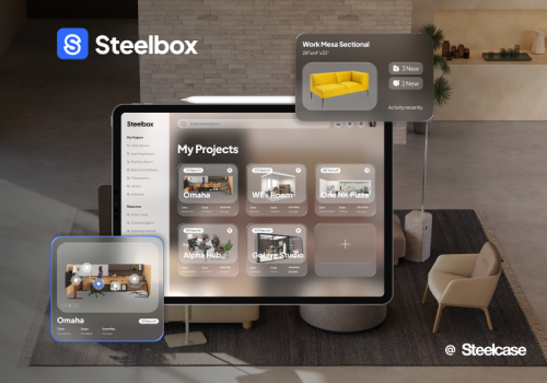 Design Awards Winner - Yiwen Teng & Zeya Chen - Steelbox - Furniture Customization Management Platform