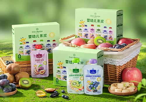 Design Awards Winner - Shanghai Zhiao No. 1 Store Information Technology Co., Ltd - One’s Member Baby Fruit Puree Series