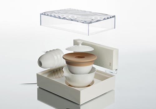 Design Awards Winner - XIAMEN DOWELL DESIGN - FANGSHI·PORTABLE TEA WARE