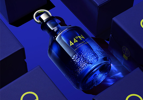 Design Awards Winner - forceMAJEURE Design - 44°N Gin, Comte de Grasse