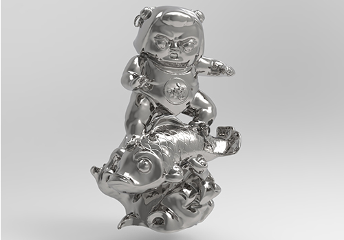 Design Awards Winner - Haoyuan Lu - Nezha's Ollie: Riding the Waves of Legend and Subculture